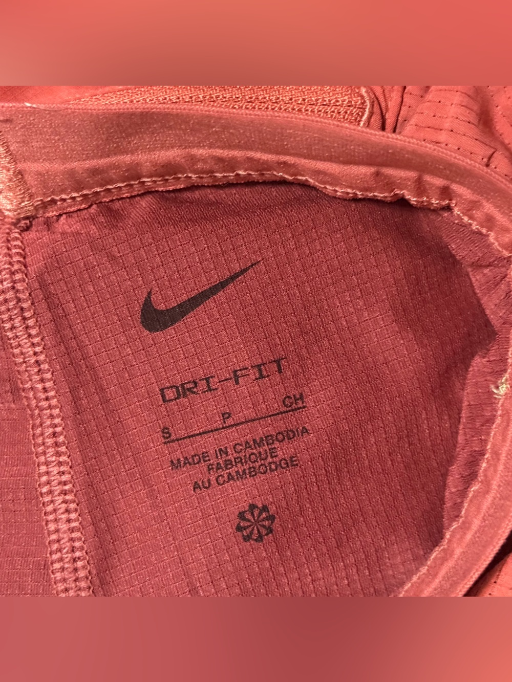 Nike Running Men's Clay Red Shorts - Picture 3 of 3